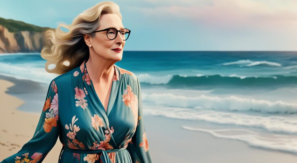 Meryl Streep in a recent film